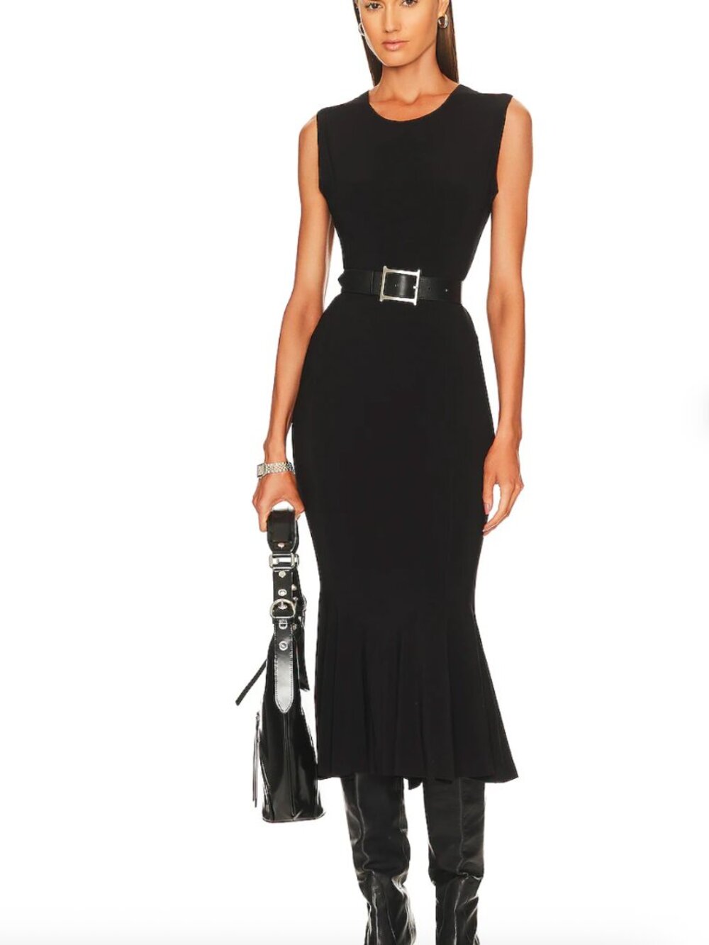 BNWT Norma Kamali Fishtail Dress